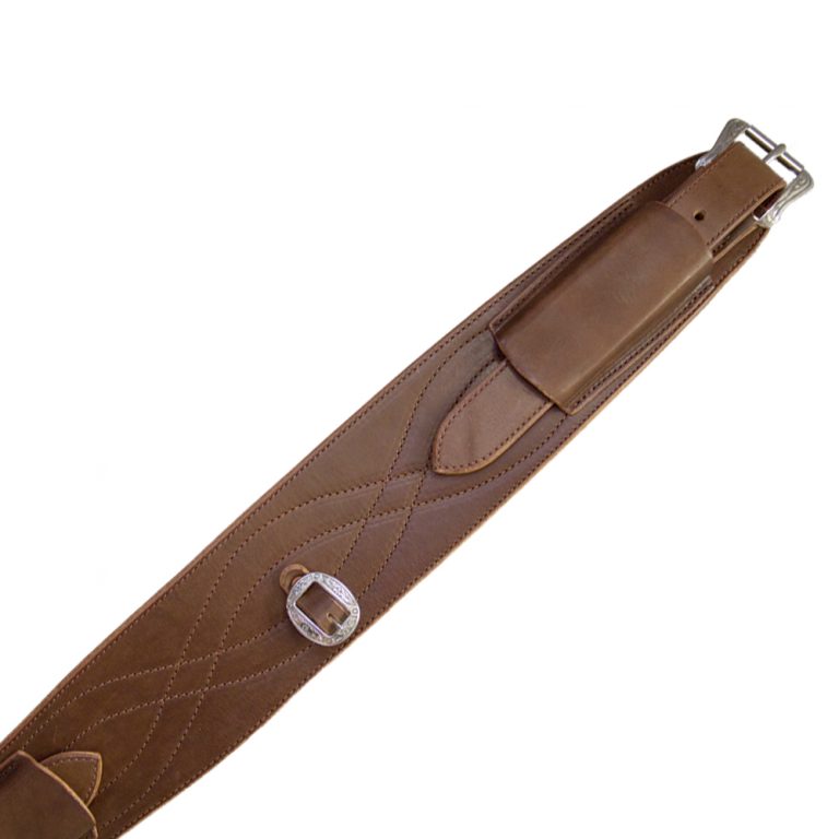 Back Cinch Western en Cuir avec Straps – Sangle Arrière Selle Western – Western Apparel