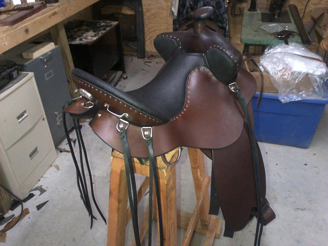 This Steele Trail Saddle Is On Its Way To Minnesota Trail Saddles By Steele